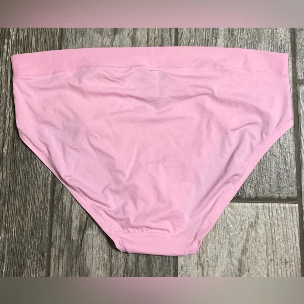 New Nobo, No Boundaries Micro Crossover Hipster Panties Size XL Rosy Petal